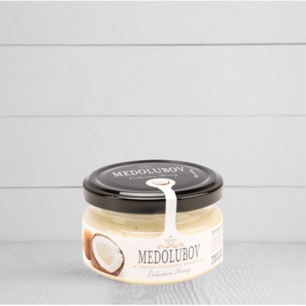 Крем-мёд Медолюбов с кокосом 100 мл